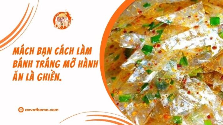 bánh tráng mỡ hành